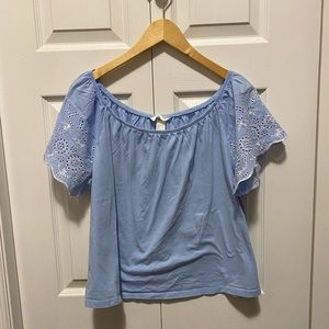 H&M Off-Shoulder Crop Top